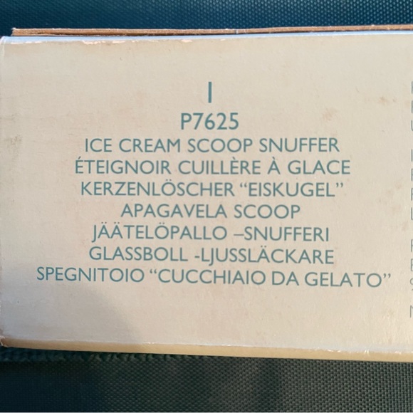 PartyLite Ice Cream Scoop Snuffer (retired) - Picture 5 of 5